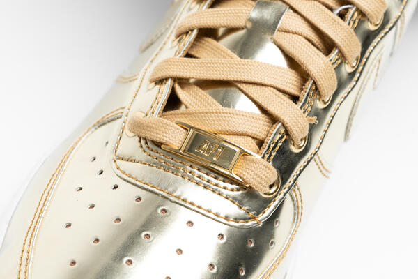 Nike women's air force 1 sp metallic gold hotsell